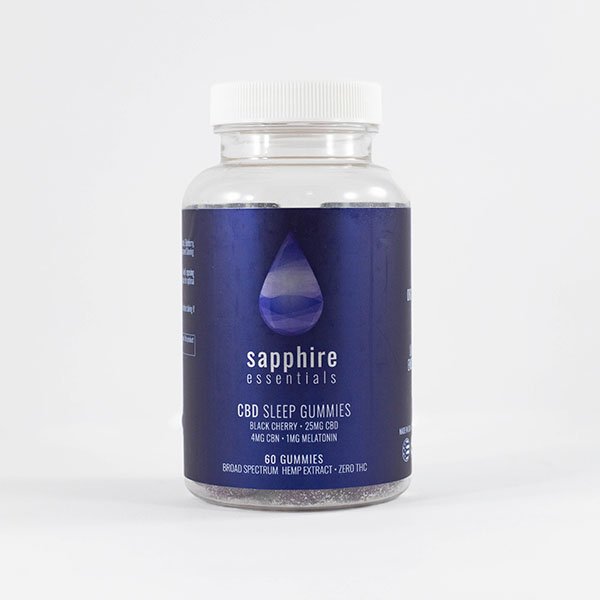 1,500mg CBD Vegan Gummy Squares - Sapphire Essentials